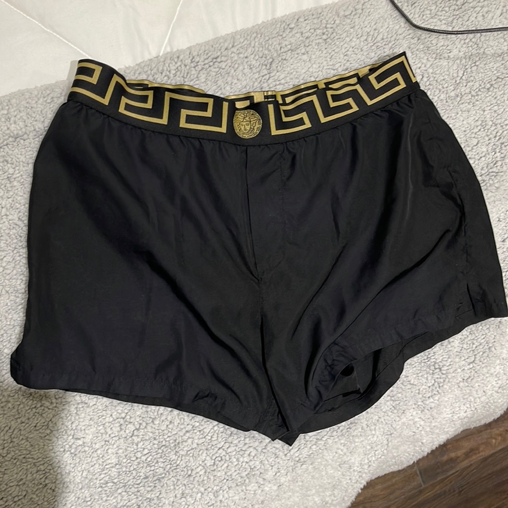 Versace swim shorts size 5 mens